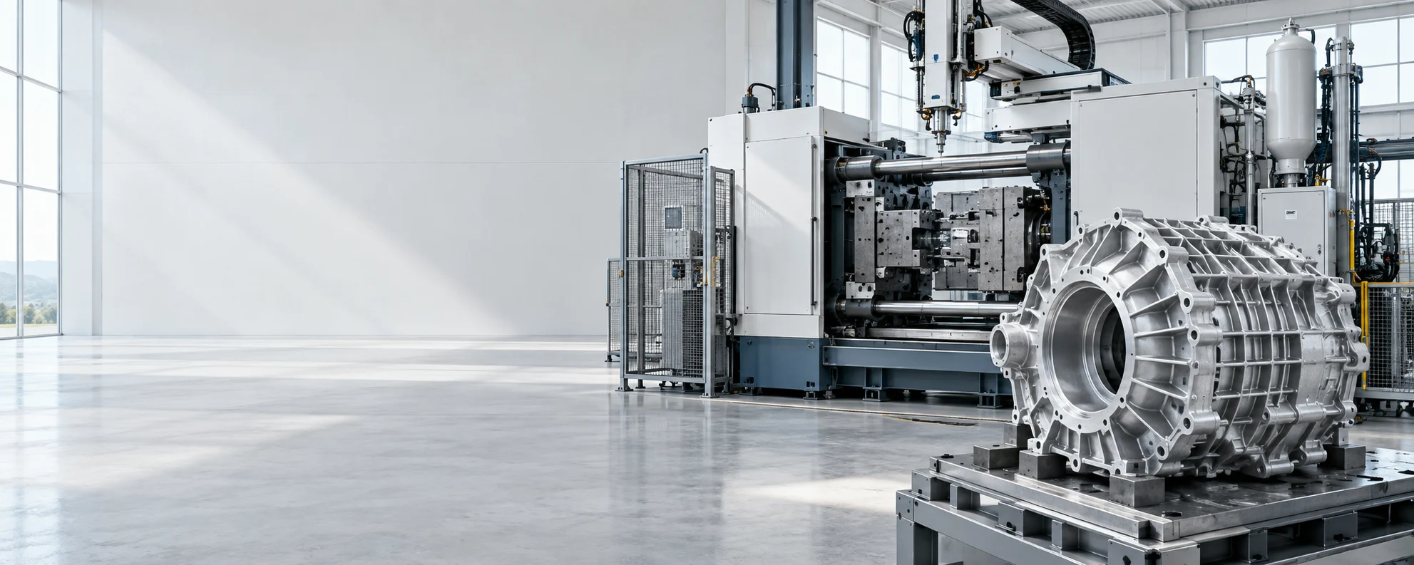 Aluminum Alloy Die Casting — illustrative manufacturing scene