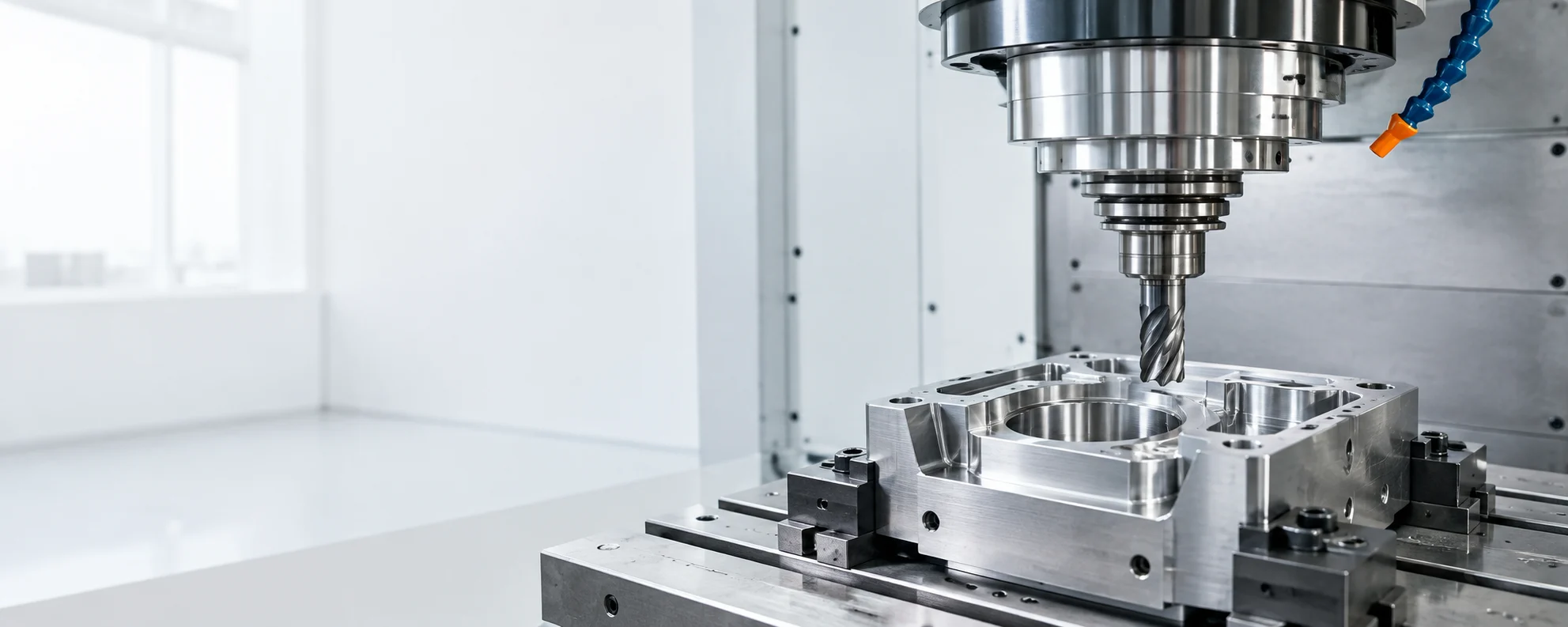 CNC Machining — illustrative manufacturing scene