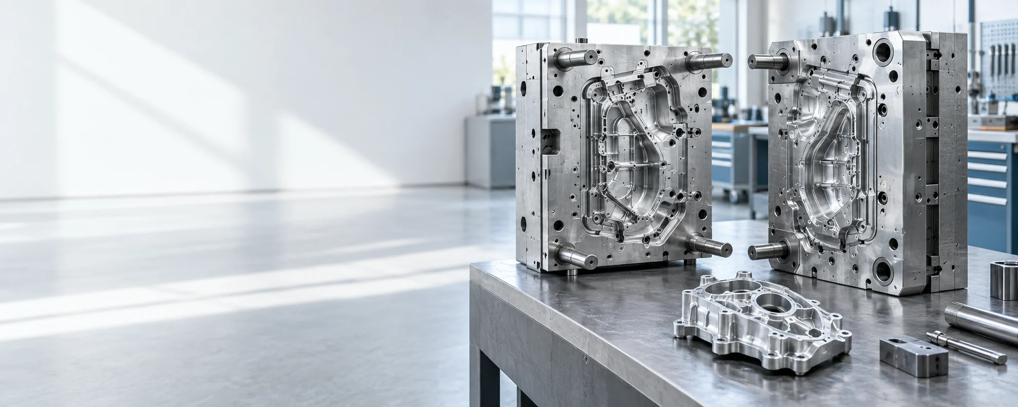 Die-Casting Molds — illustrative manufacturing scene