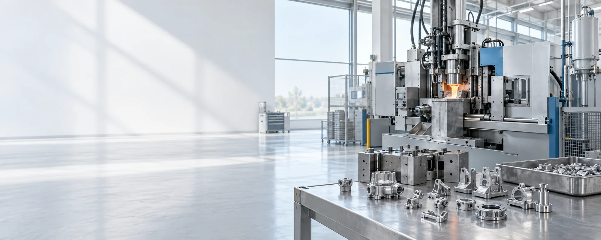 Zinc Alloy Die Casting &mdash; illustrative manufacturing scene